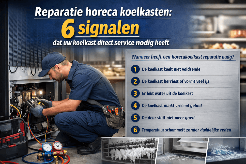 Reparatie horeca koelkasten