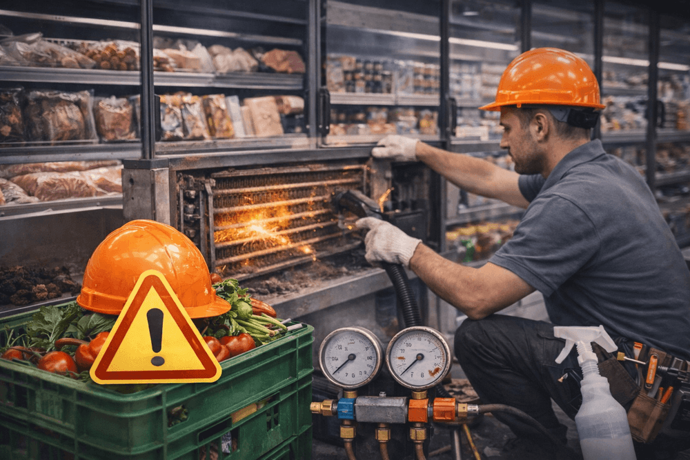 supermarkt koeling onderhoud