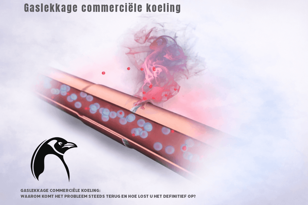 Gaslekkage commerciële koeling