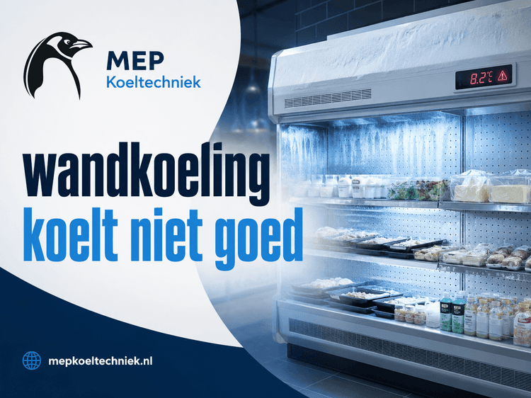 Wandkoeling koelt niet goed? Oorzaken, risico’s en oplossing