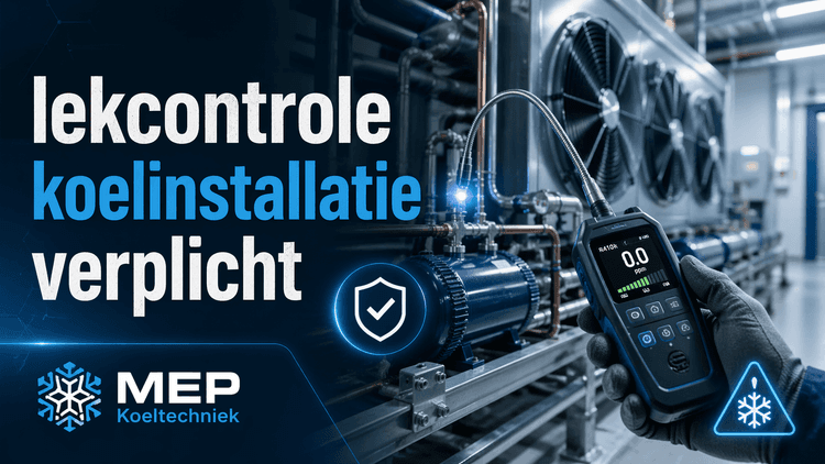 lekcontrole koelinstallatie verplicht
