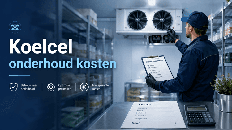 Restaurant koelcel onderhoud