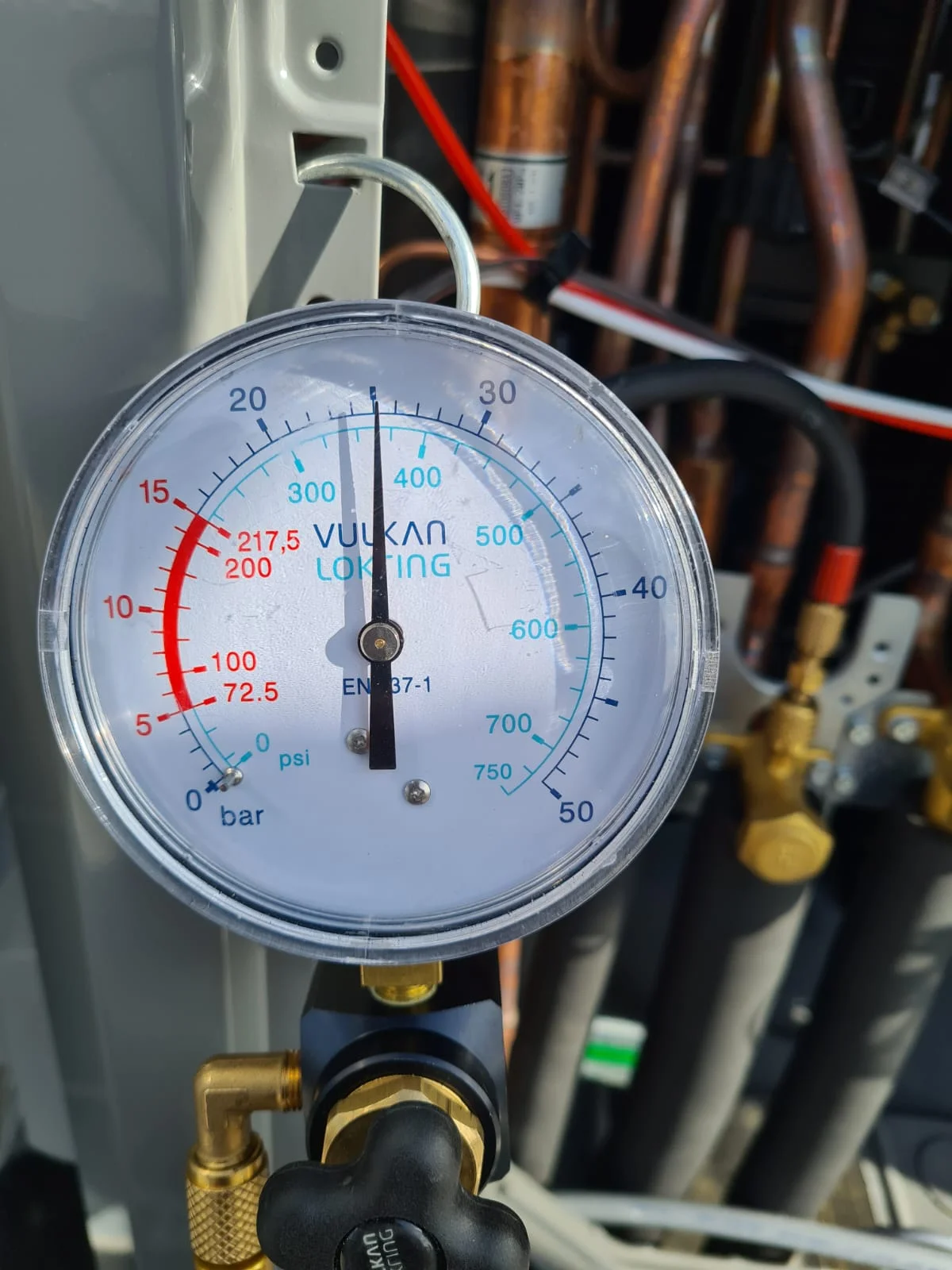 Preventieve controle van een professionele koelinstallatie