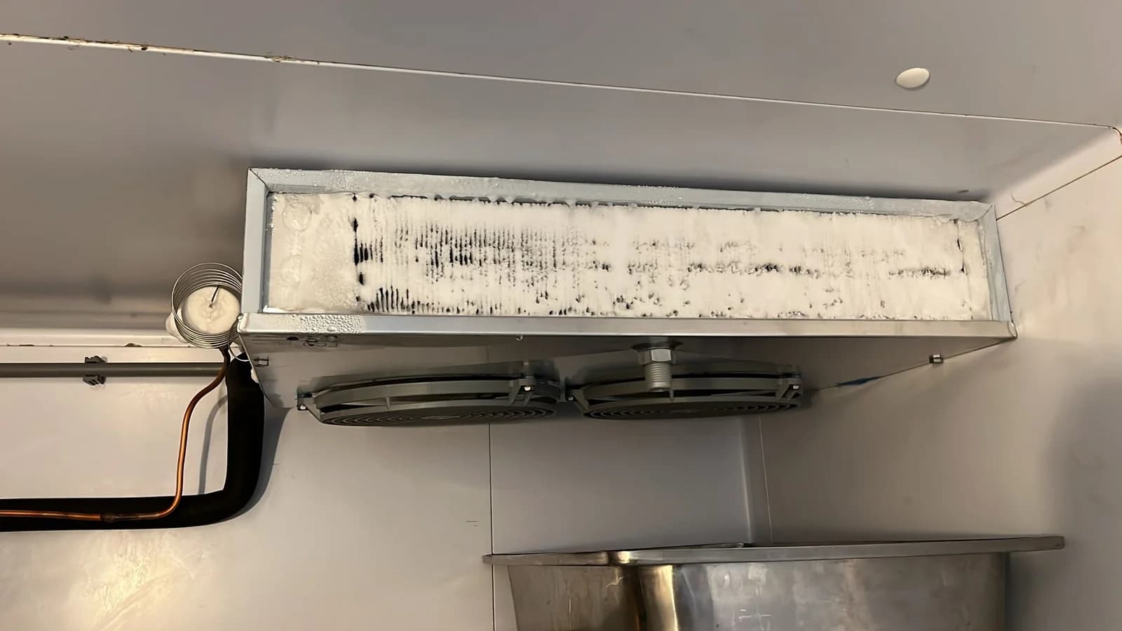 Inspectie van technische onderdelen van een vriescel
