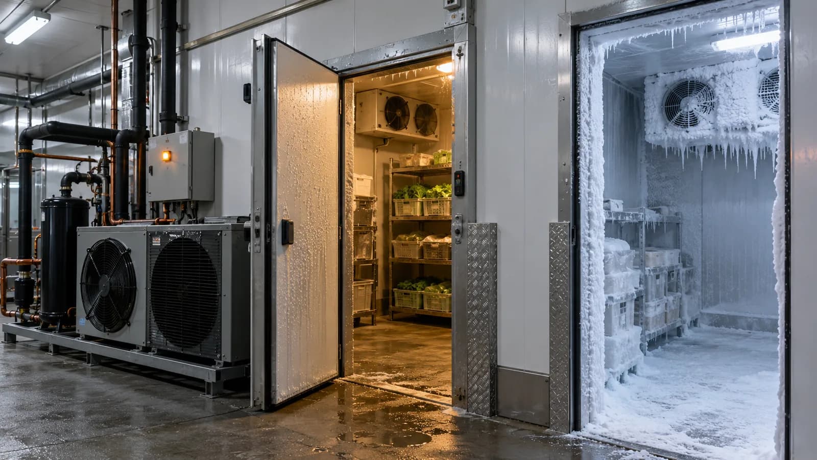Koelcel en vriescel storing
