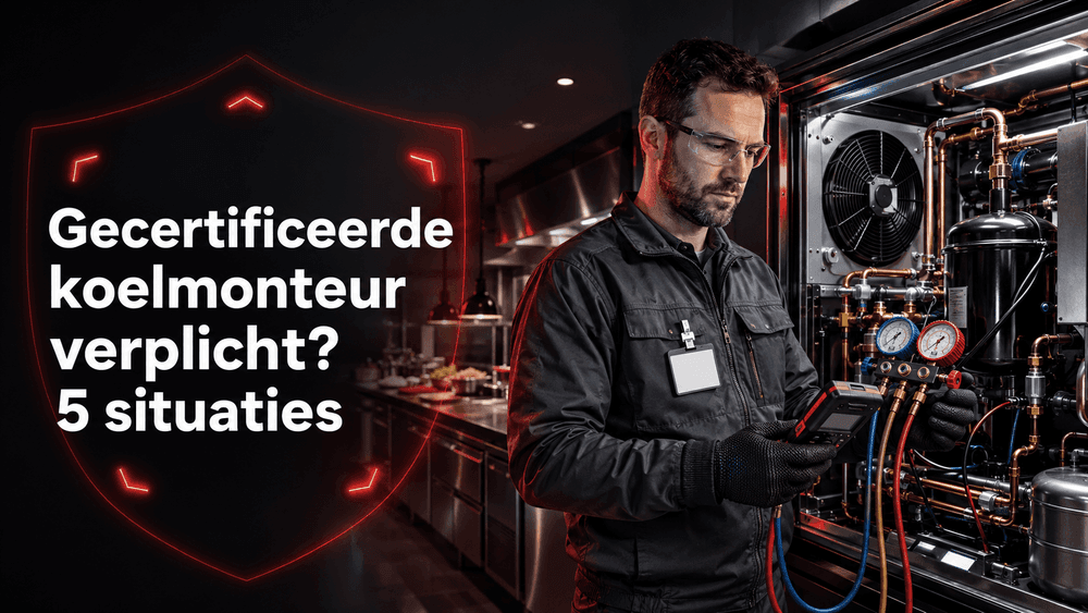 Gecertificeerde koelmonteur verplicht? 5 situaties