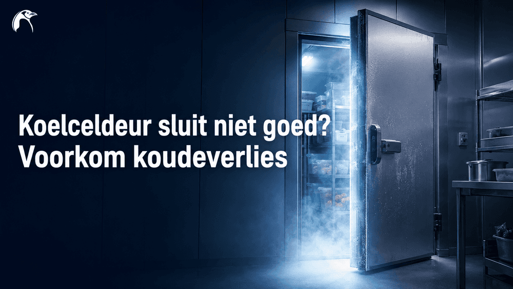 Koelceldeur sluit niet goed? Voorkom koudeverlies