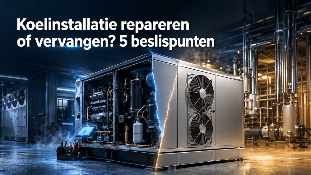 koelinstallatie repareren of vervangen