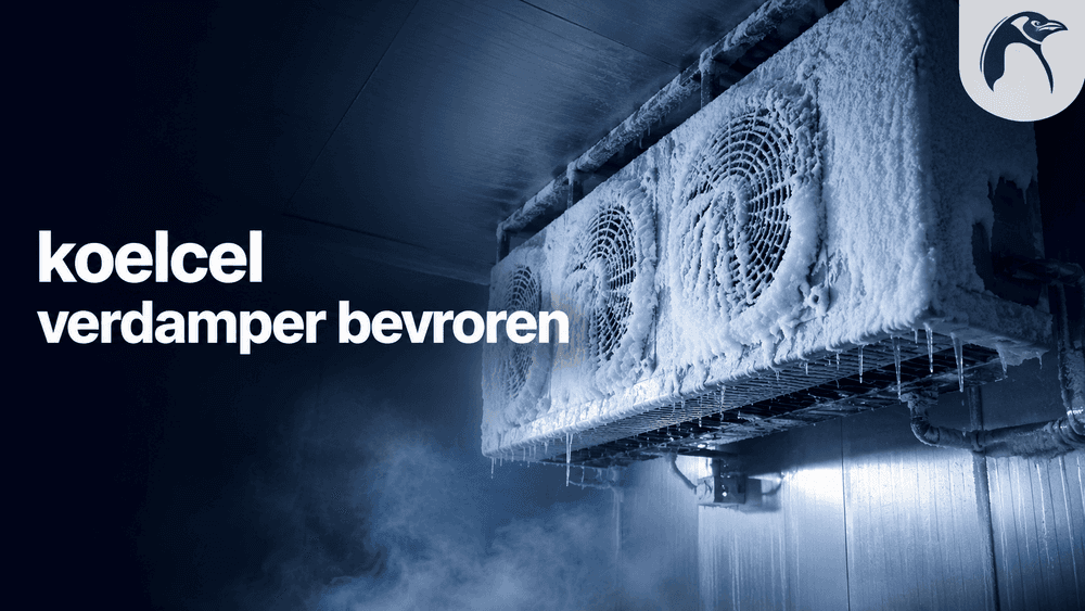koelcel verdamper bevroren