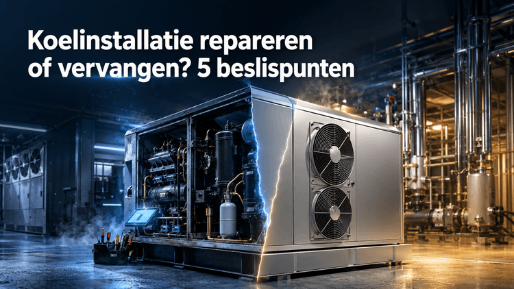 koelinstallatie repareren of vervangen