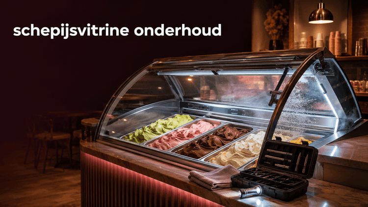 Schepijsvitrine onderhoud: 5 belangrijke controlepunten